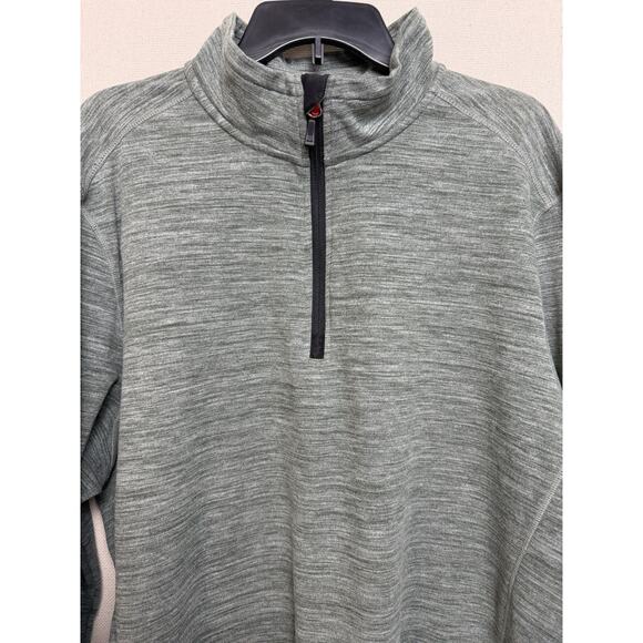 Avalanche Outdoor Supply Co. Men's Mock Neck Sweater XXL 1/4 Zip Pullover Green - Picture 8 of 15